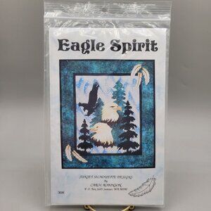 Eagle Spirit Quilt Pattern Sunset Silhouette Designs Appliqué Wall Hanging